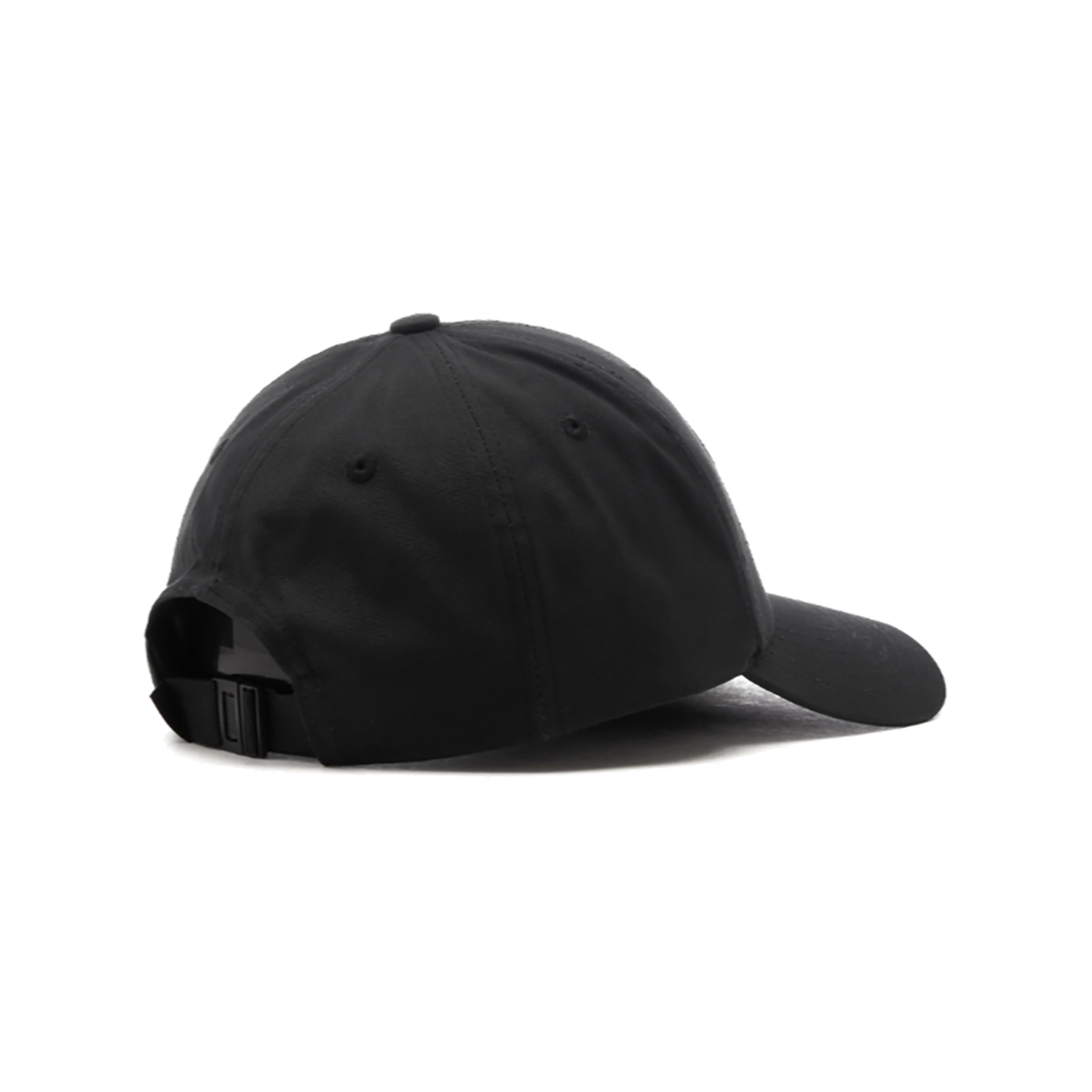 STONE ISLAND LOGO PATCH CAP IN BLACK