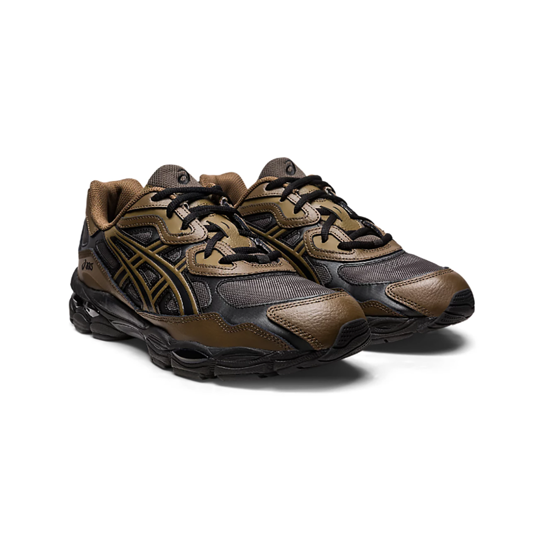 ASICS GELL-NYC UNISEX RUNNING SHOE IN BROWN