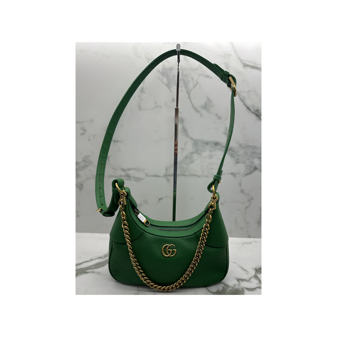 PRELOVED GUCCI APHRODITE SMALL BAG IN GREEN