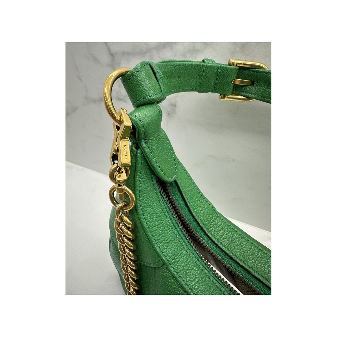 PRELOVED GUCCI APHRODITE SMALL BAG IN GREEN