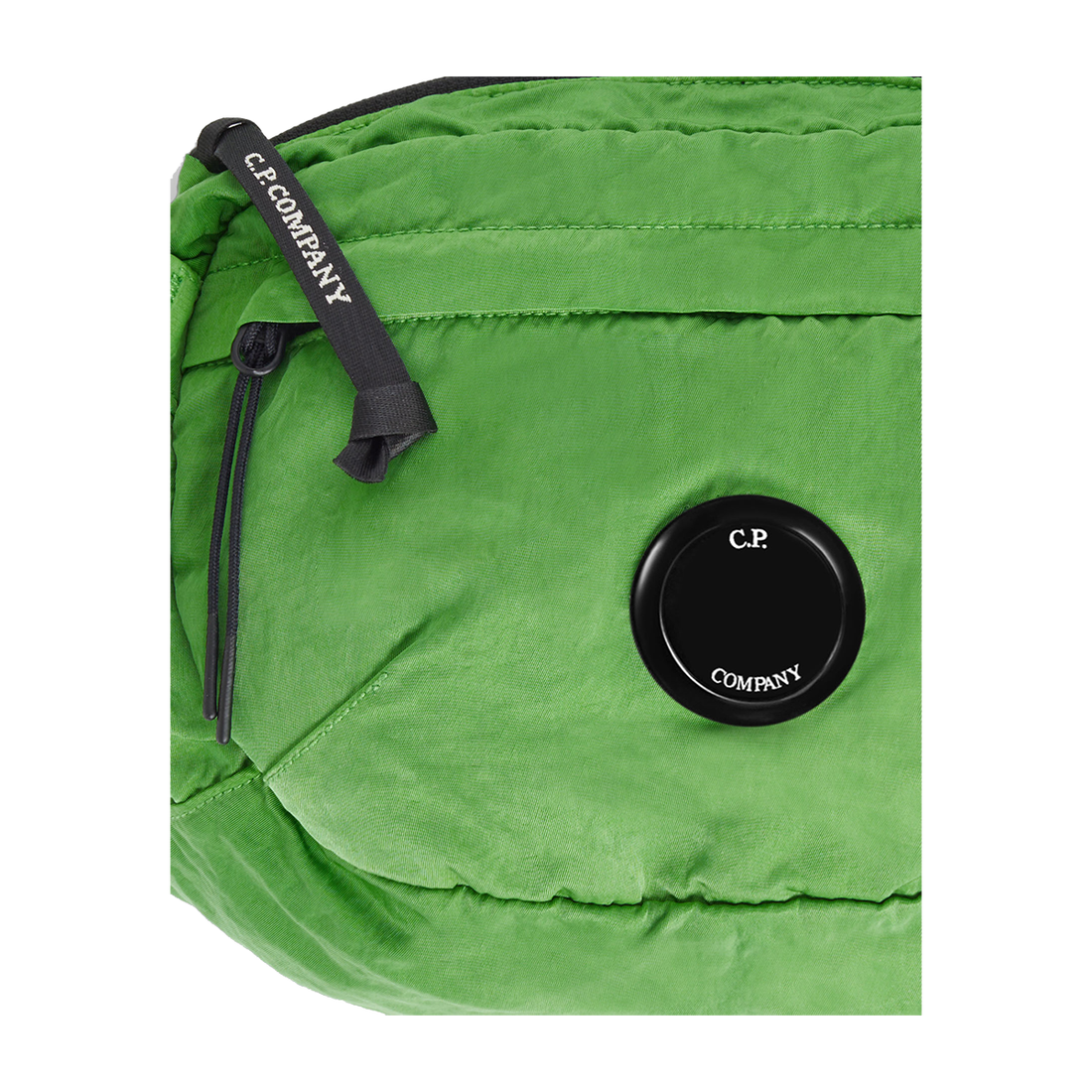 CP COMPANY JUNIOR NYLON B CROSSBODY BAG IN GREEN