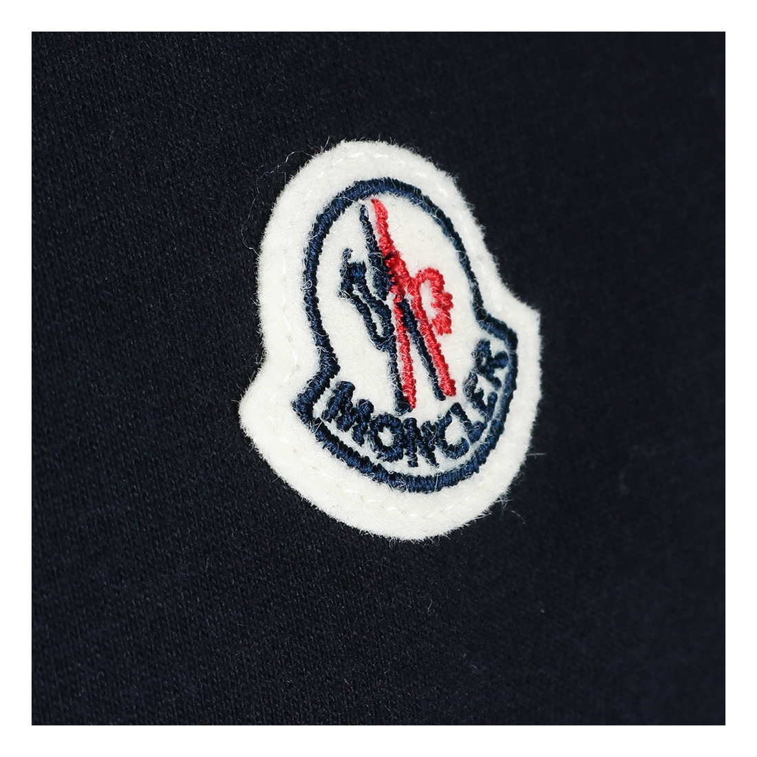 MONCLER JUNIOR SS T-SHIRT IN BLACK