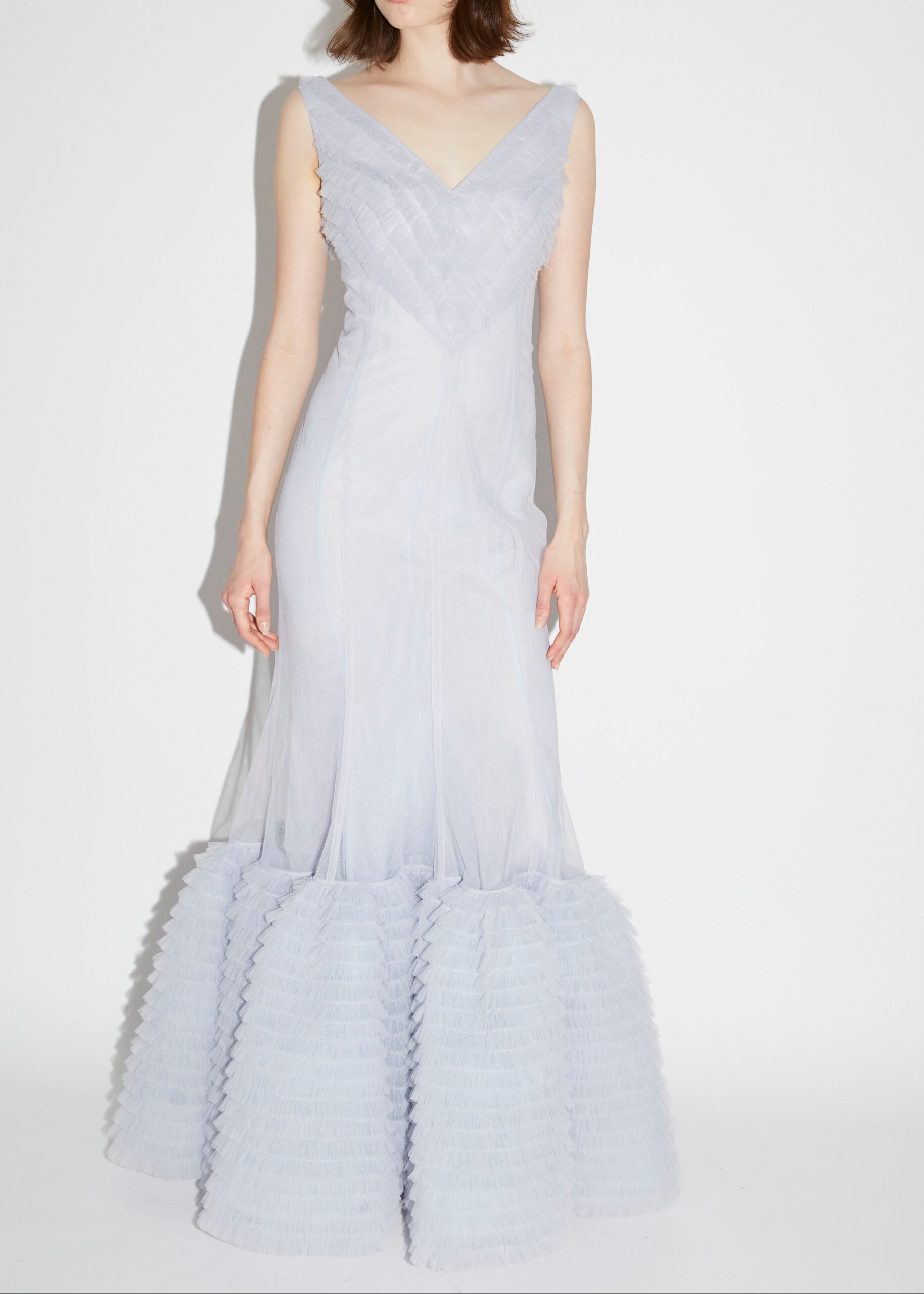 VIVIANA GOWN HALOGEN BLUE TULLE